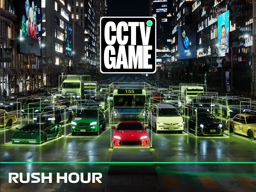 CCTV Rush Hour — официальный постер игры от 155.io